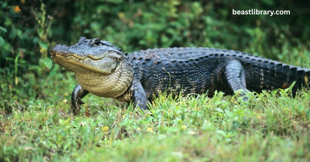 American Alligator webbed feet aquatic reptile 