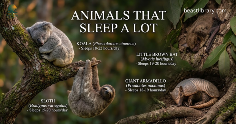 Sleepy animals