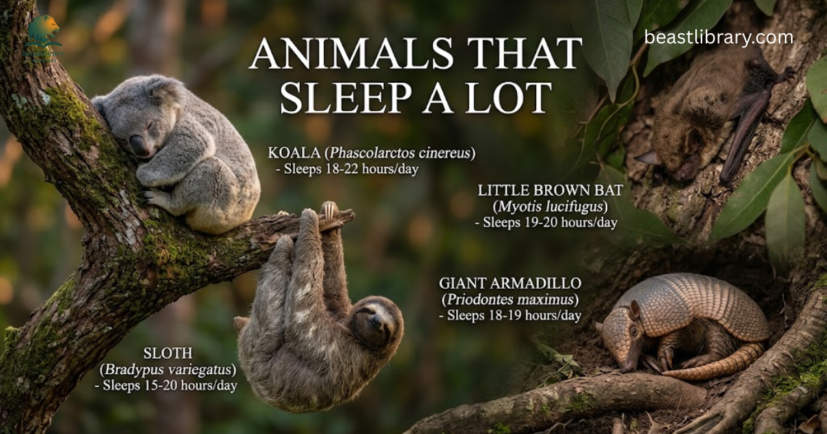 Sleepy animals