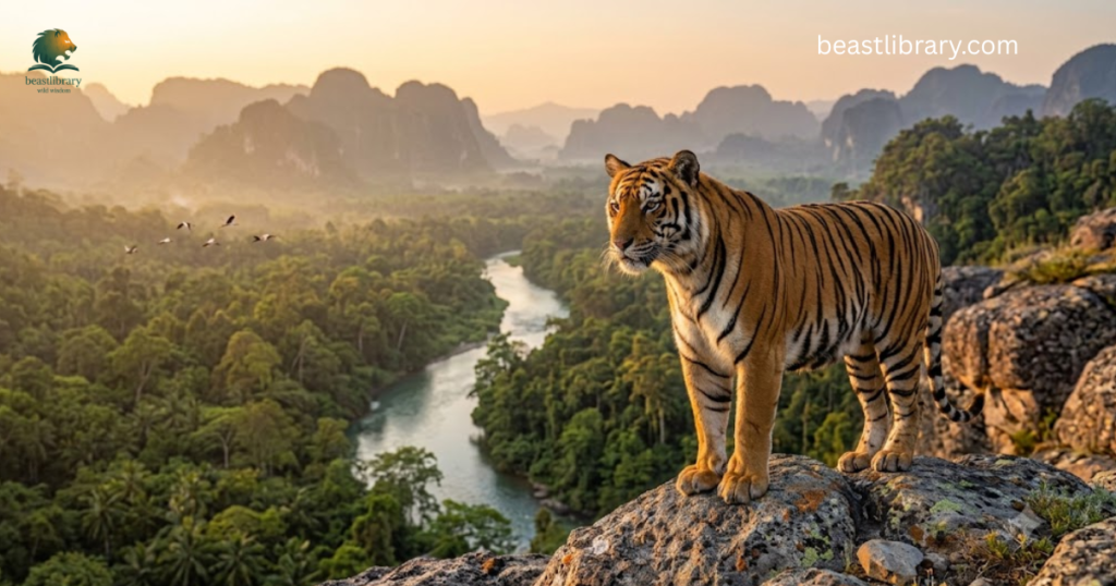 Tiger- animals that sleep a lot