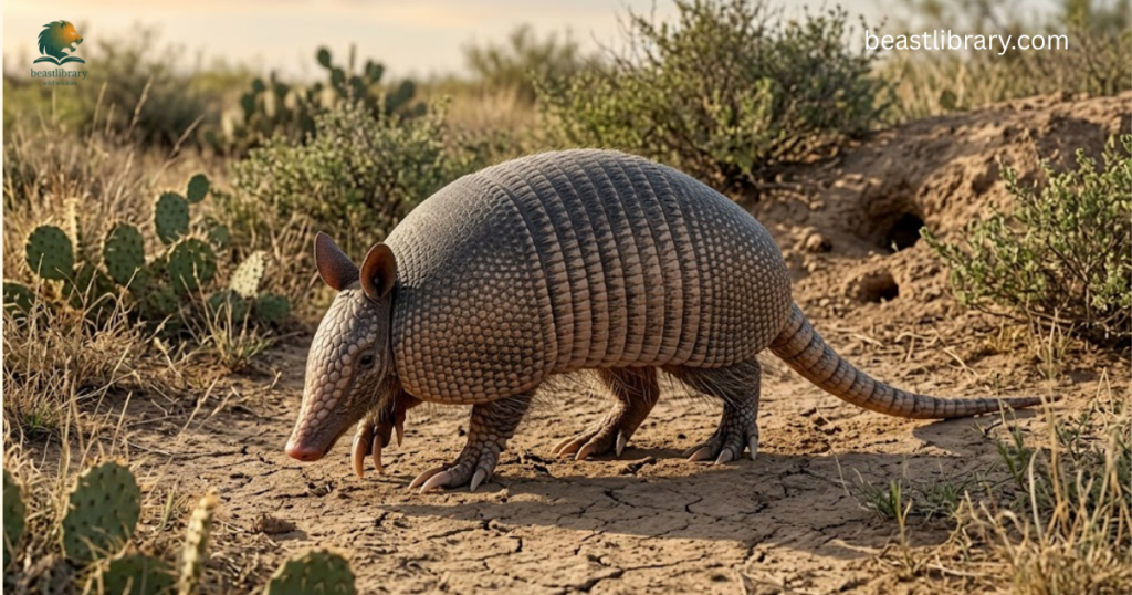  Armadillo-  Thickest Skin Animals 