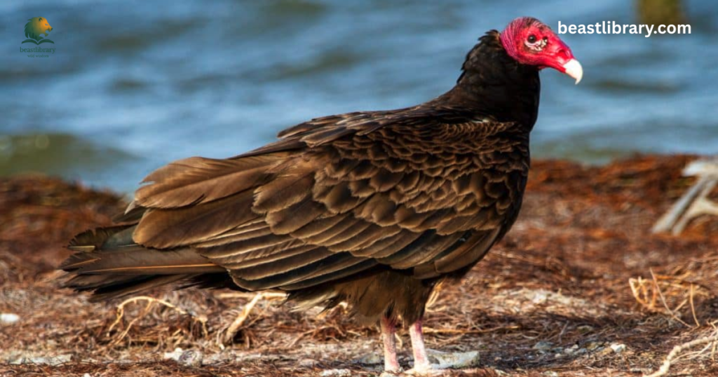 Turkey Vulture long neck bird