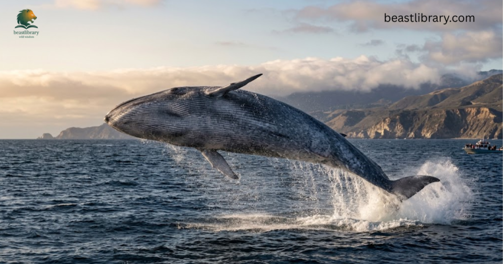 Blue whale- thick skinned animal
