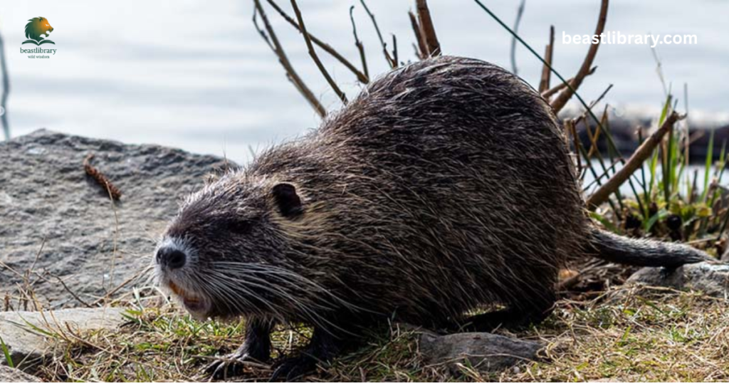 Nutria (Coypu) flat tail
