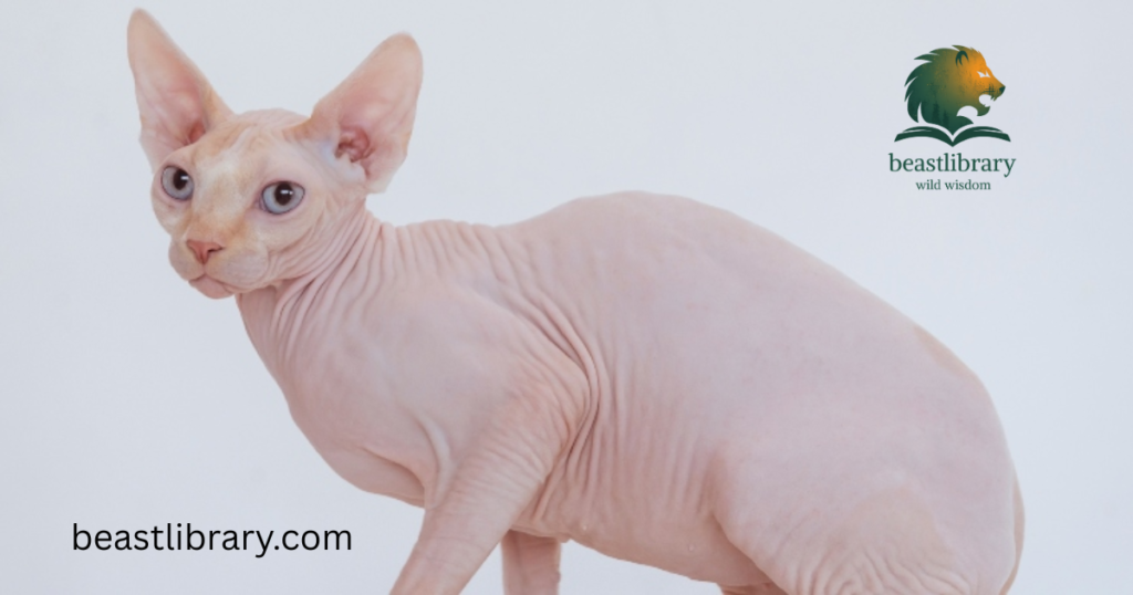Sphynx Cat- animal with big eyes