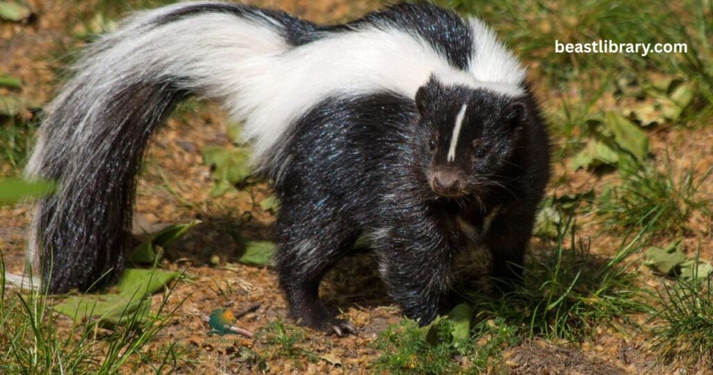 Striped Skunk - striped animal 