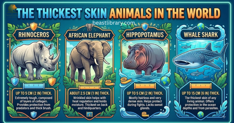 Thickest Skin Animals in The World