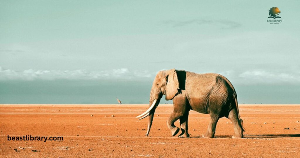 African Elephant - Huge savannah animal 
