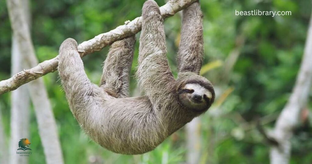 Sloth animal with no tail