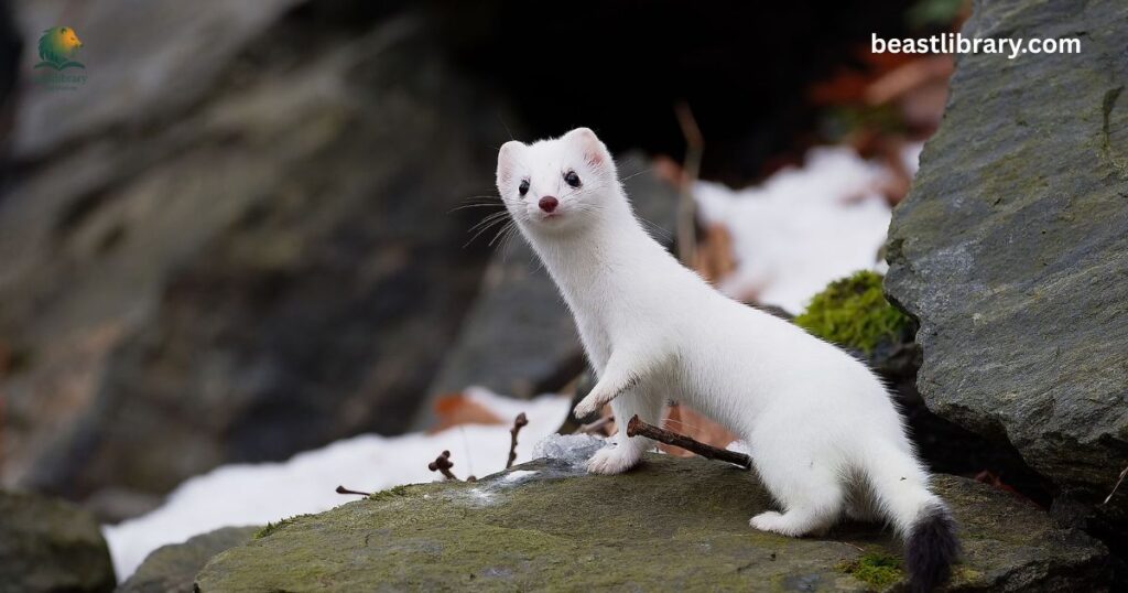 Stoat- meerkat similar animals
