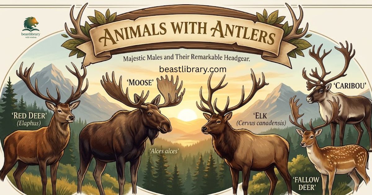 Animals with Antlers
