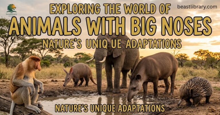 Animals with Big Noses