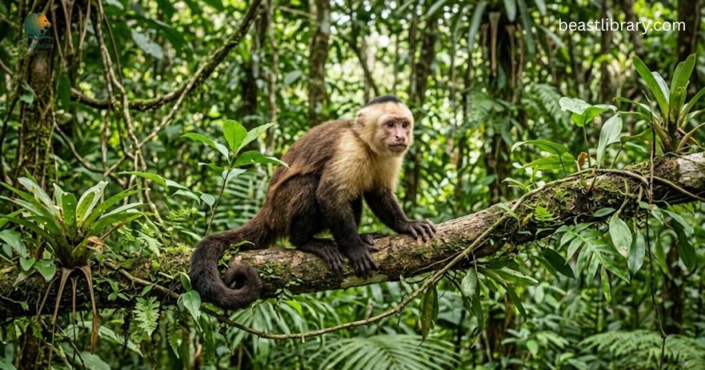 Capuchin Monkey high energy animals