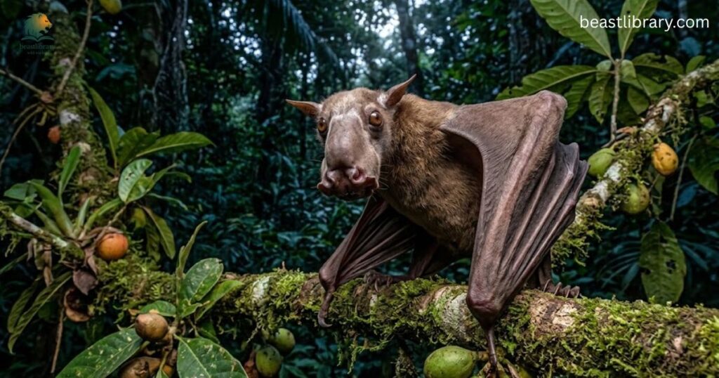 Hammer-headed Bat- Animals with big noses