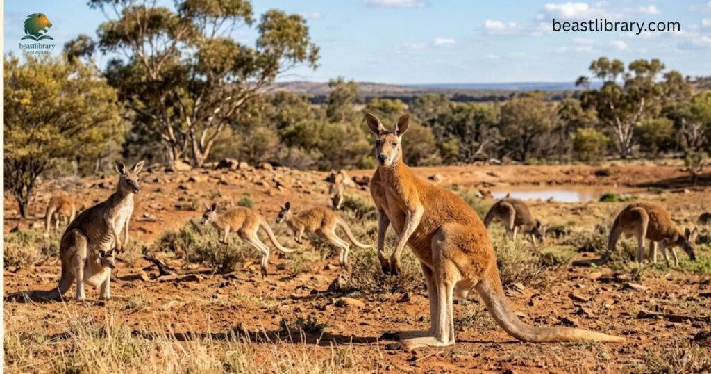 Kangaroos -most energetic animals