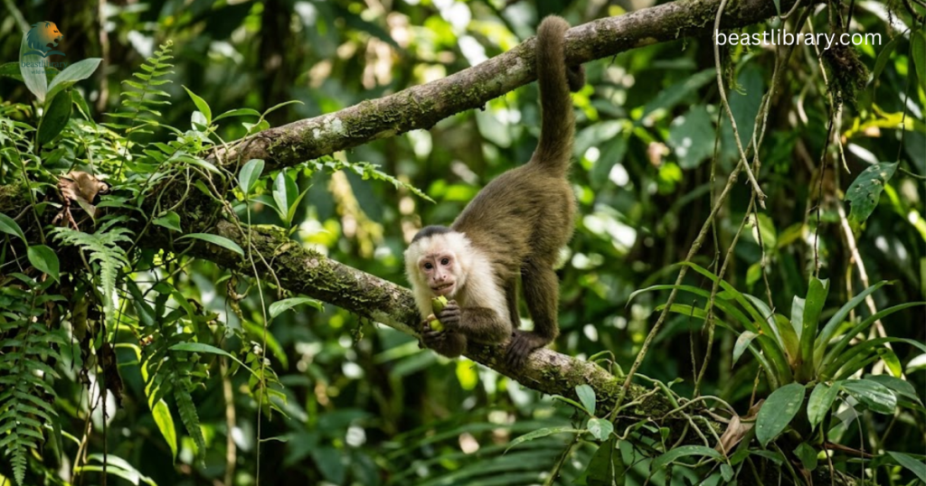 Capuchins naughty animal