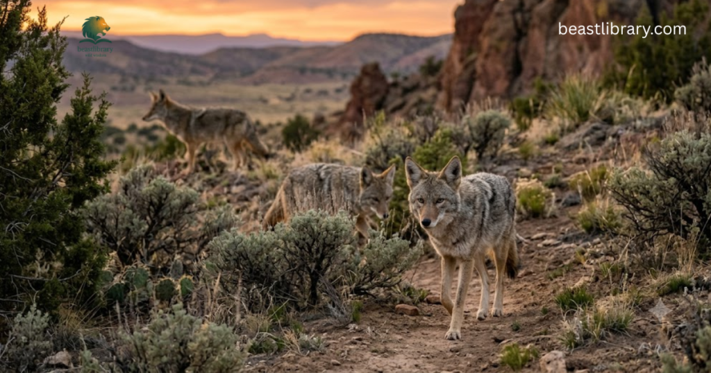Coyotes- mischievous animal