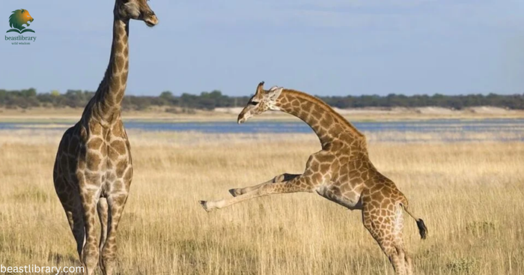 giraffe is clumsy