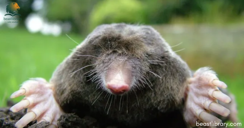 mole with small ears