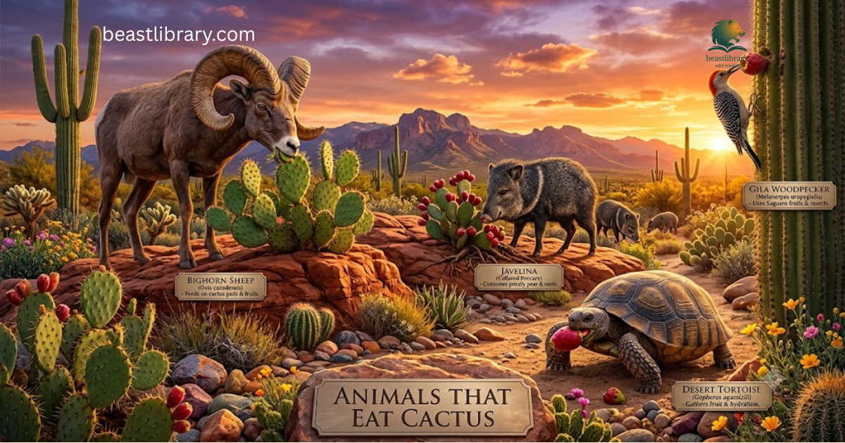 Animals That Eat Cactus