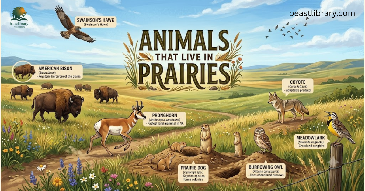 Animals That Live in Prairies