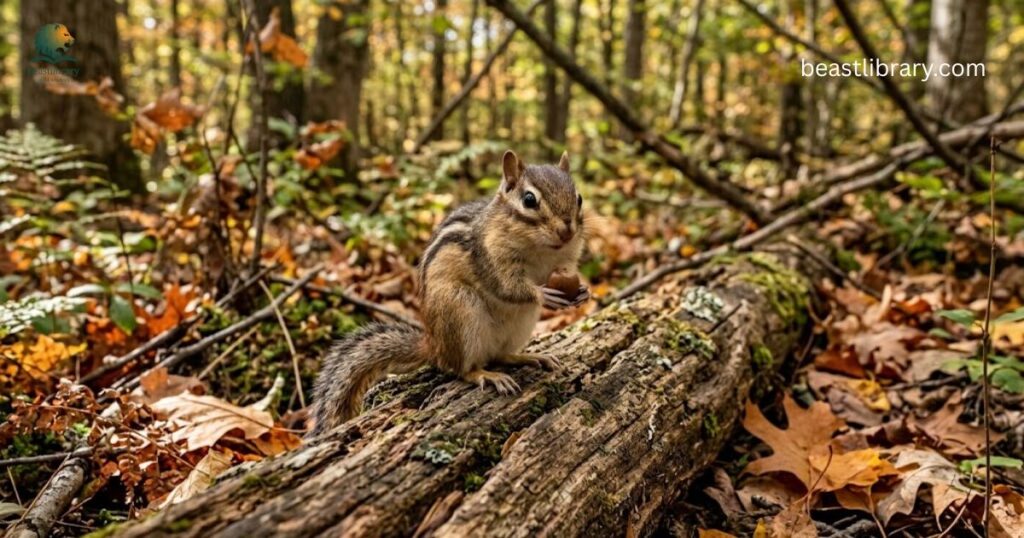 Eastern Chipmunk- Animals With Bushy Tails