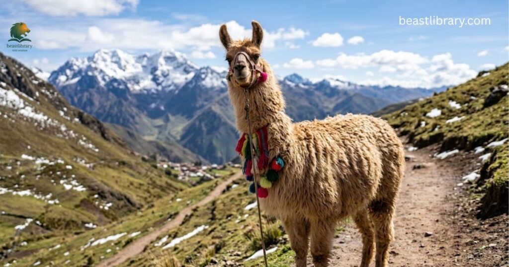 Llama long neck animal