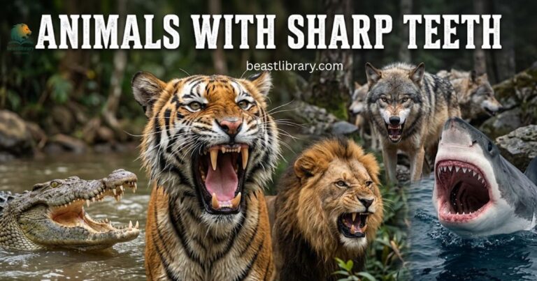 Animals With Sharp Teeth