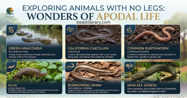 Animals With no legs