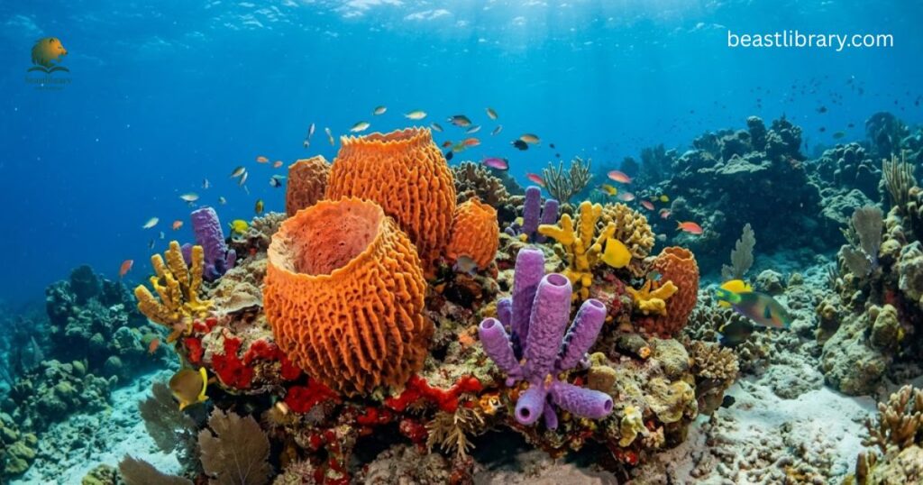 Sponges- Animals with out legs