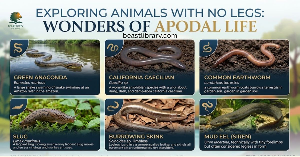 Animals With no legs