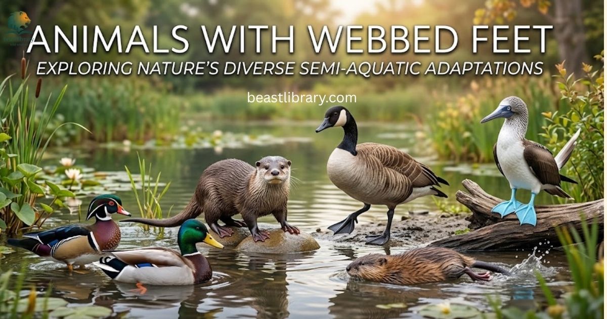 Animals with Webbed Feet
