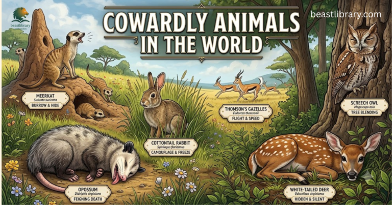 Cowardly Animals in the World 