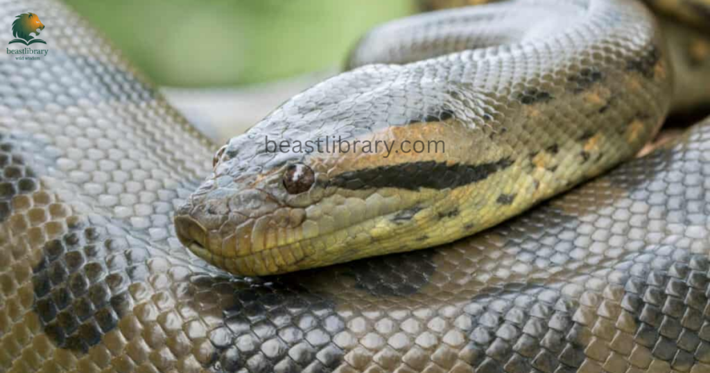 Animals That Eat Monkeys - green anaconda