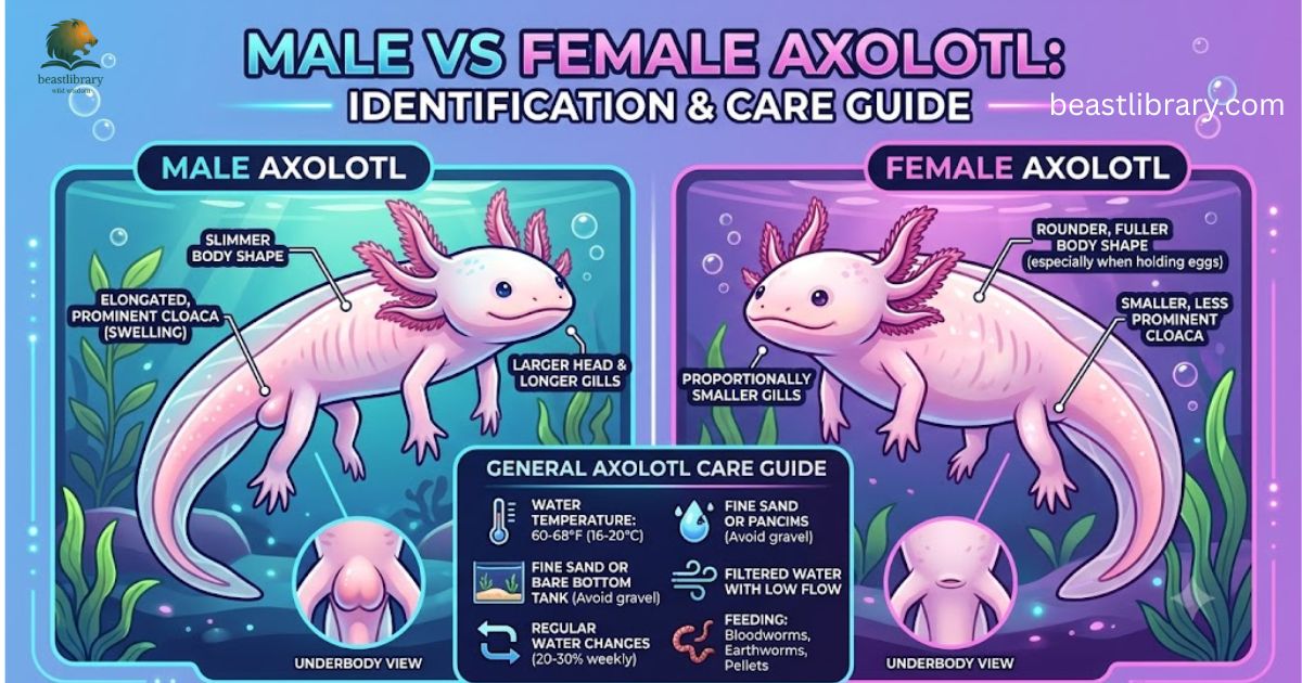 Male Vs Female Axolotl