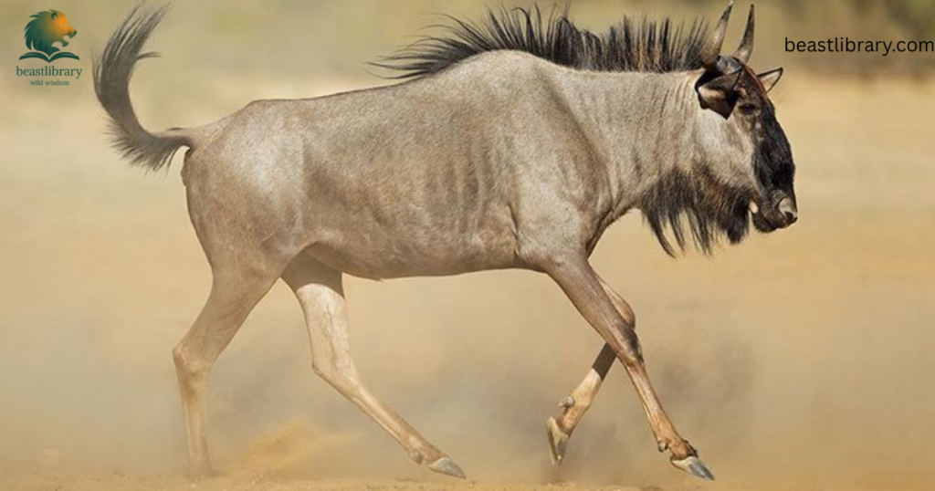 Animals With Long Legs-wildbeest