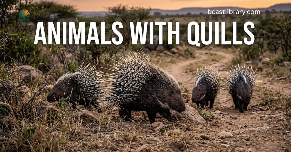 Animals with Quills
