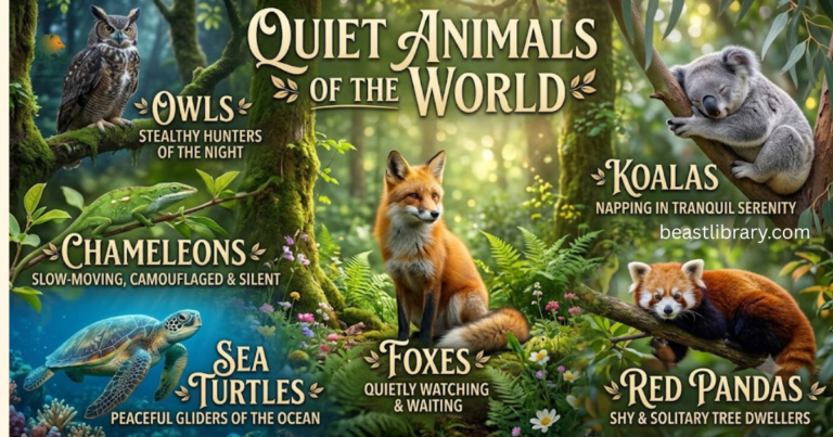 Quiet Animals in the World