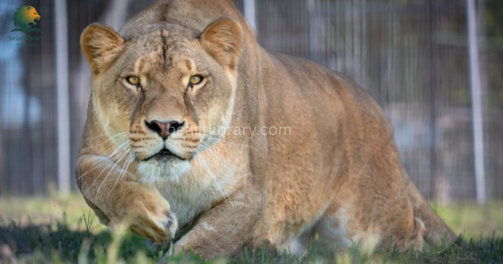 Hard Working Animals in the World- female lion