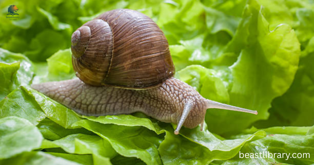 Garden snail-Animals That Walk Slowly