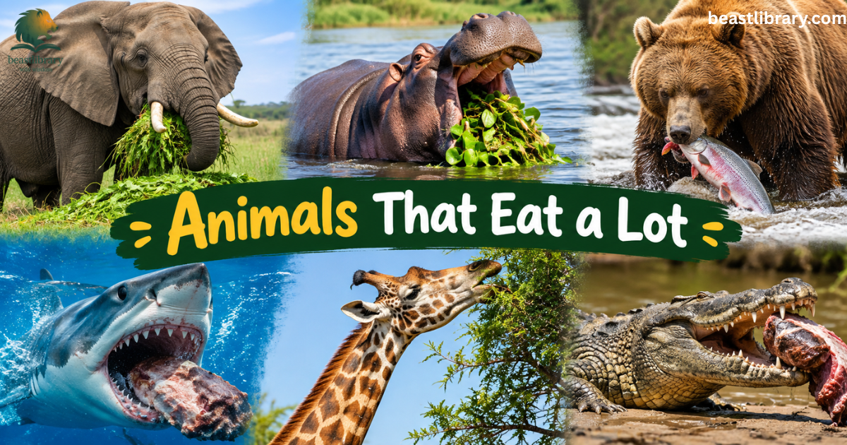 Animals That Eat a Lot